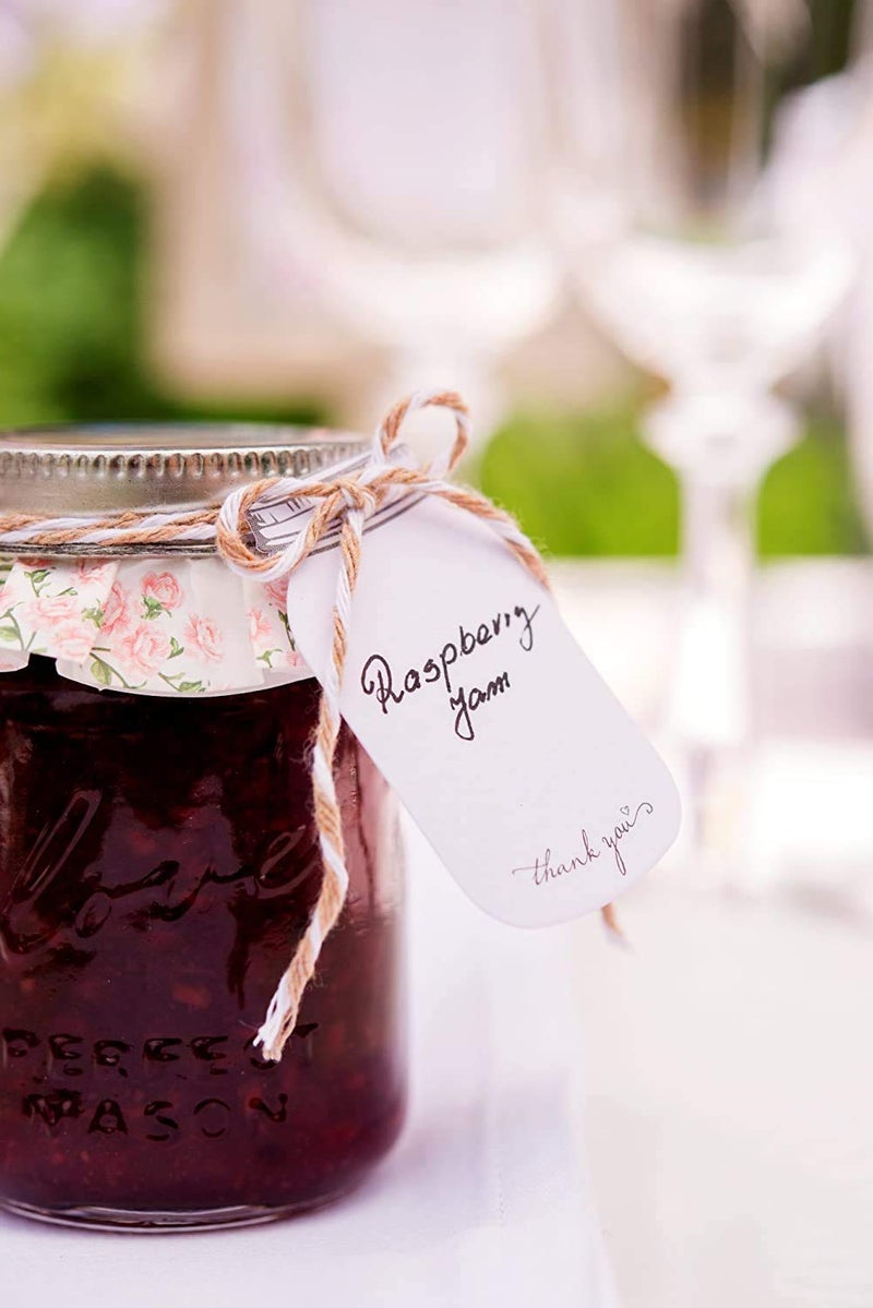 WEDDINGSTAR Mini Love Mason Jar with Lid - 6 Pack - Image 3